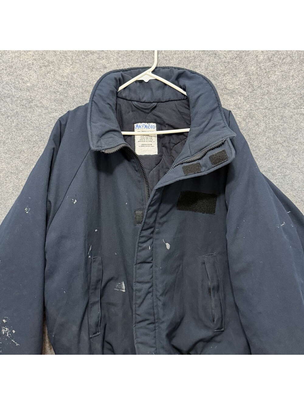 US Navy Shipboard Cold Weather Jacket XXL Flame Resistant Aramid Military